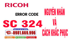 Lỗi SC 324