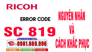 Lỗi Sc 819