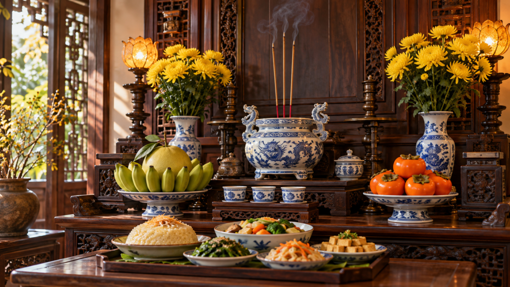 Văn khấn Rằm tháng 9 âm lịch